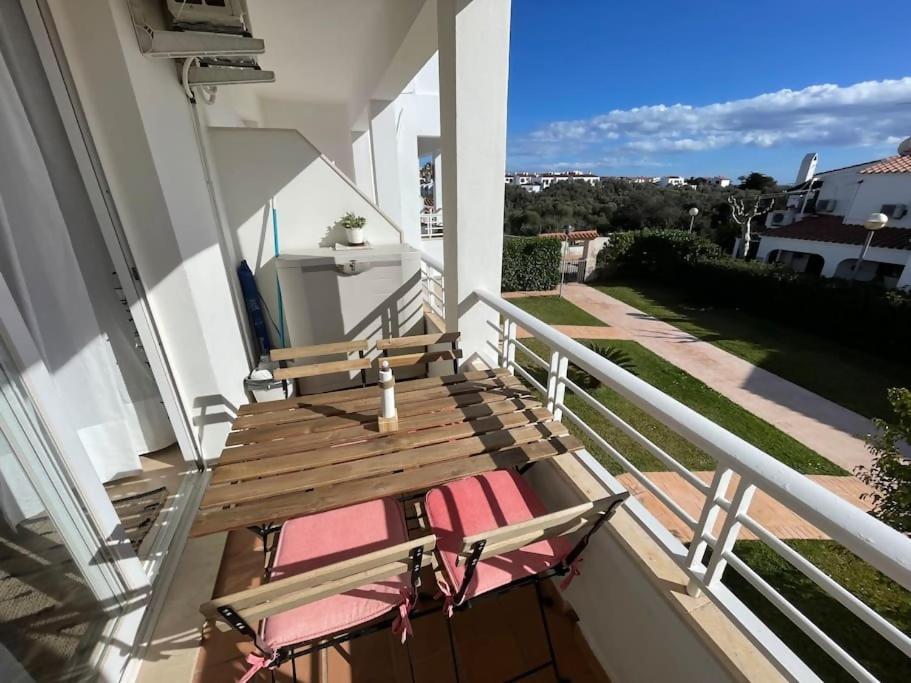 Algaiarens Apto Con Piscina Y Junto A La Playa Cala'N Blanes  Ngoại thất bức ảnh