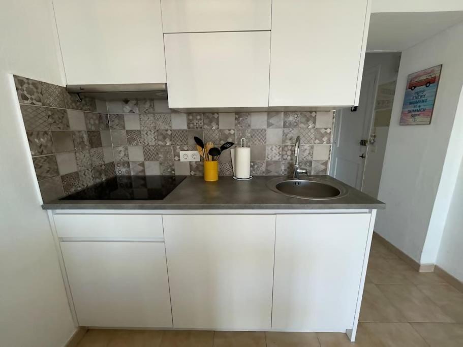 Algaiarens Apto Con Piscina Y Junto A La Playa Cala'N Blanes  Ngoại thất bức ảnh